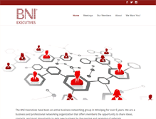 Tablet Screenshot of bniexecutives.com